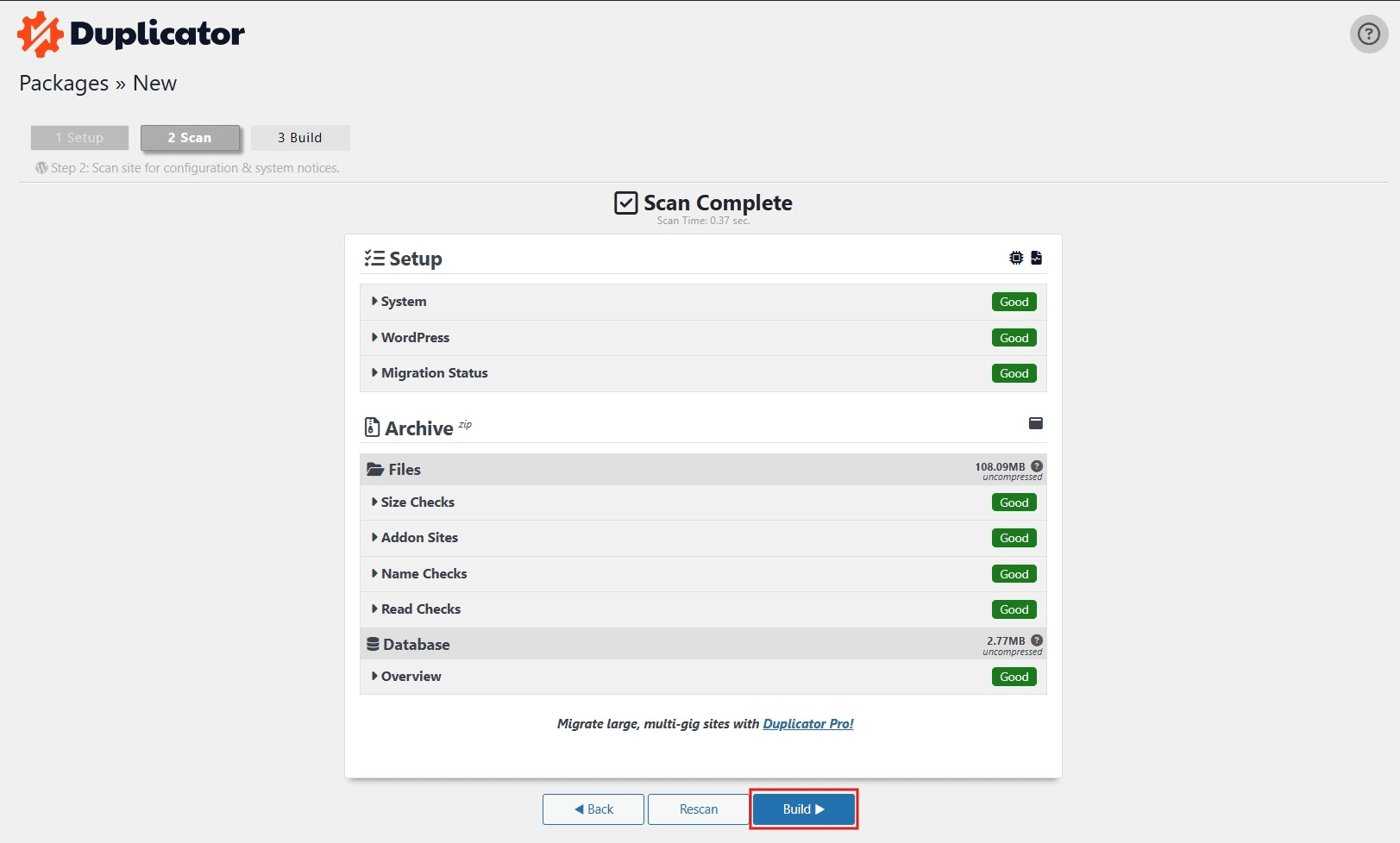 hướng dẫn sử dụng plugin duplicator để chuyển host cho wordpress 5