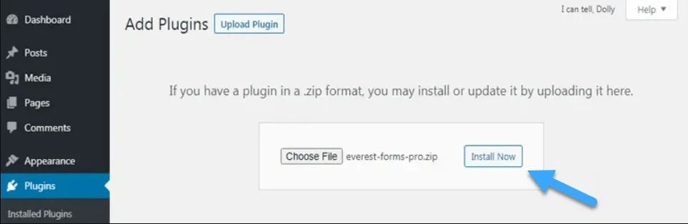 cách cài đặt plugin cho website wordpress 3