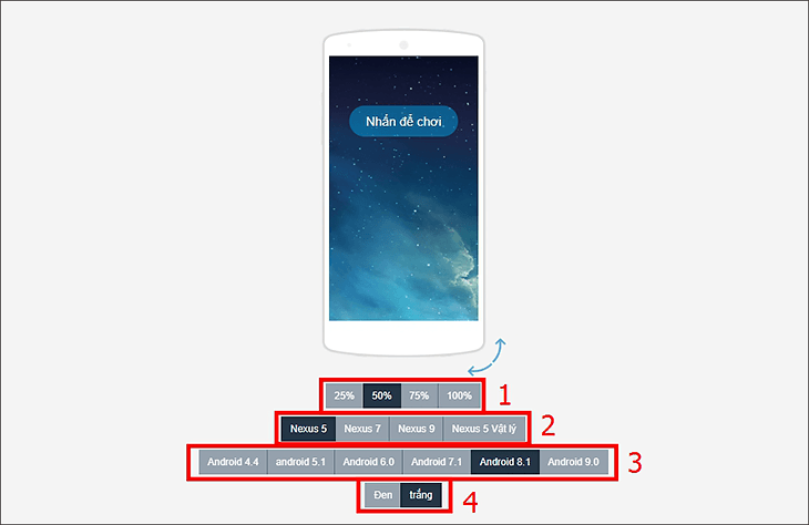 giả lập android trên pc bằng appetize