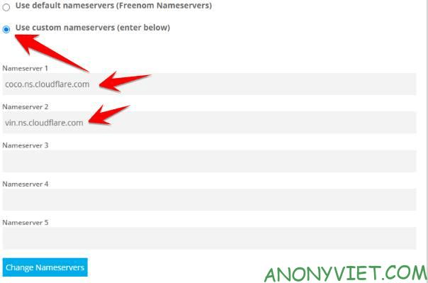 hướng dẫn cách tạo freenom free domain