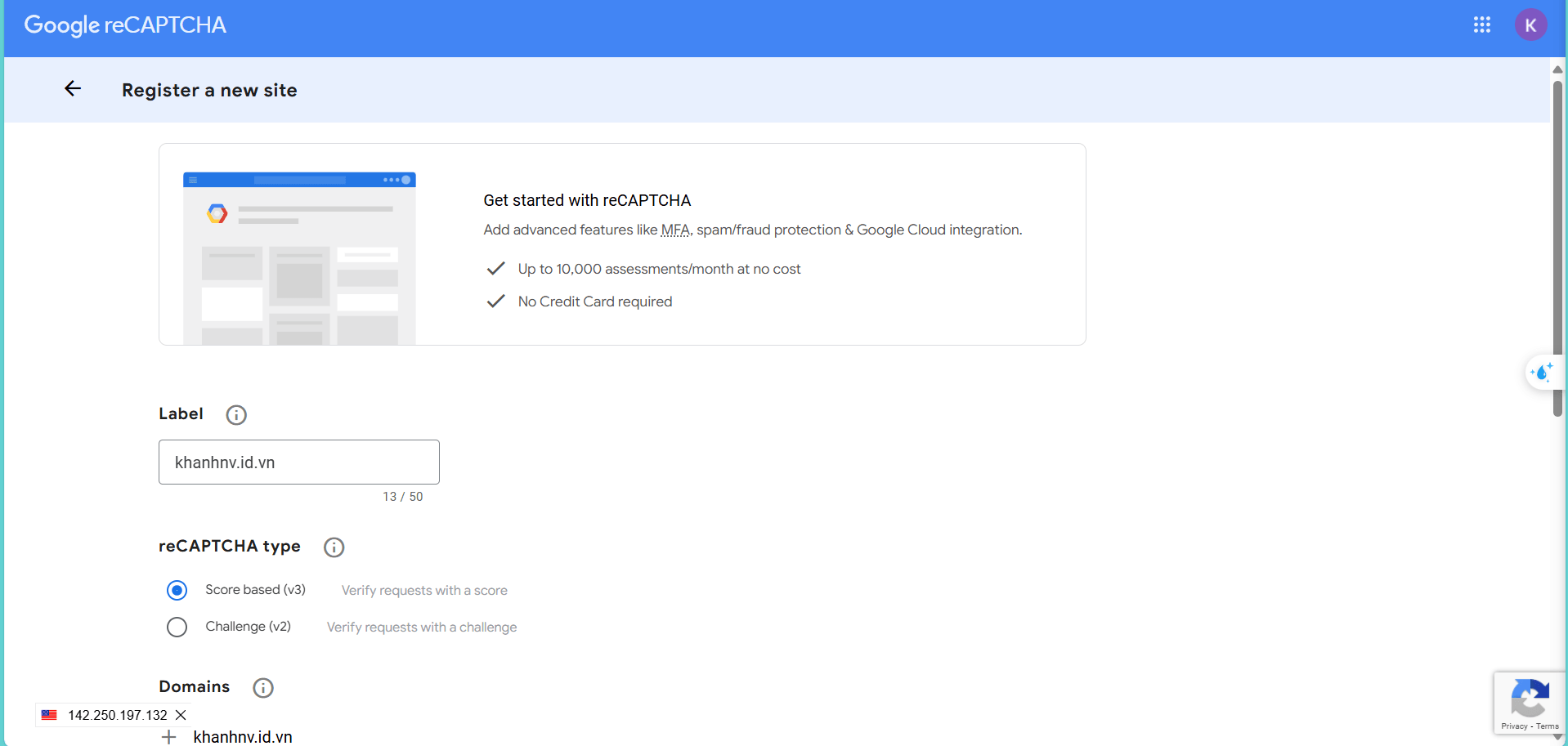 hướng dẫn cài đặt captcha cho website wordpress 10