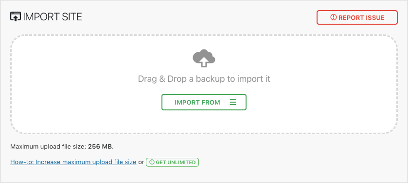 phương pháp up web lên host sử dụng wordpress migration plugin