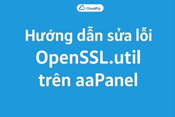Hướng dẫn sửa lỗi OpenSSLutil trên aaPanel