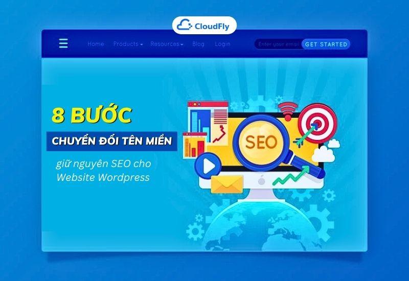 8 bước chuyển đổi tên miền giữ nguyên seo cho website wordpress