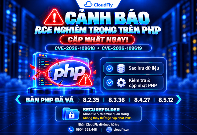 Cảnh báo lỗ hổng PHP Cách cập nhật và bảo vệ website