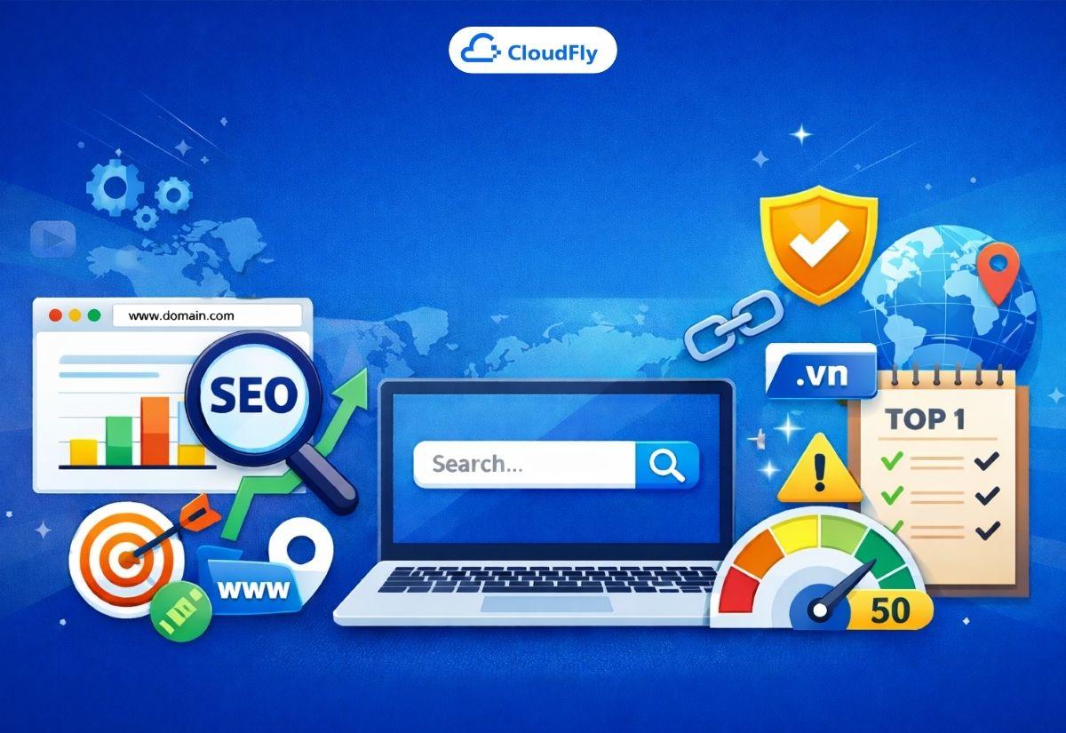 Tên miền có ảnh hưởng đến SEO không Giải đáp chuyên sâu từ A–Z