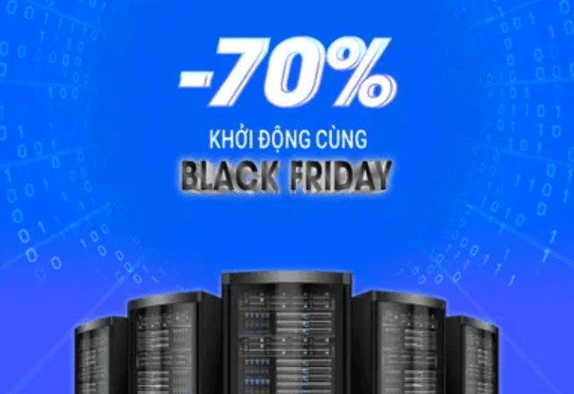Khởi động cùng Black Friday  Ưu đãi lên đến 70 phí dịch vụ