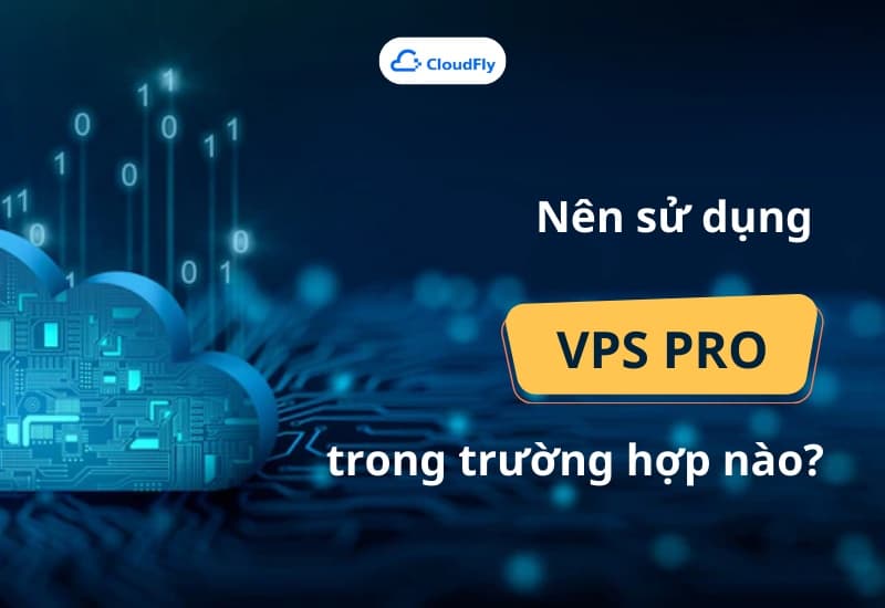 Nên sử dụng VPS pro cho những trường hợp nào