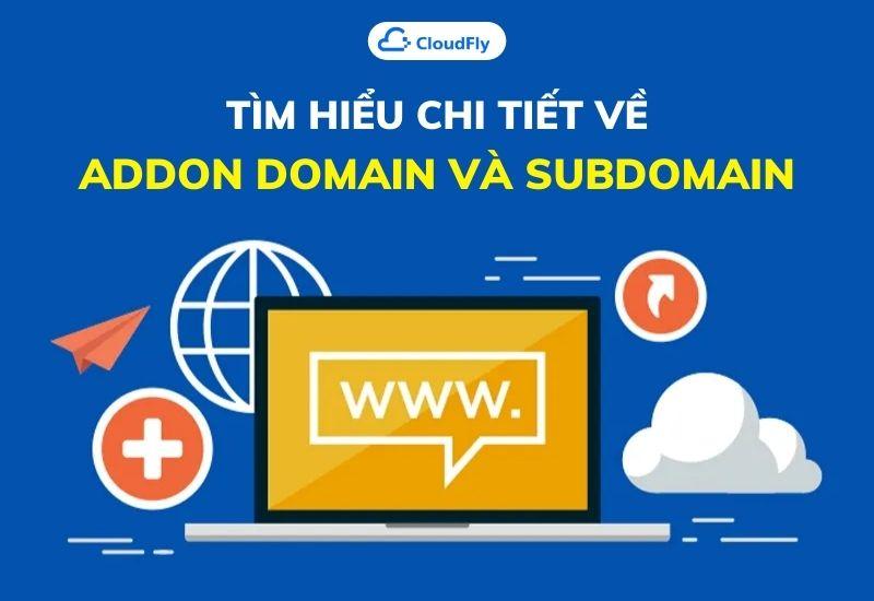 addon domain và subdomain