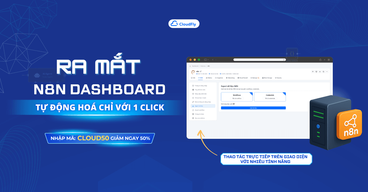 RA MẮT N8N DASHBOARD - TỰ ĐỘNG HOÁ N8N CHỈ VỚI 1 CLICK - KHÔNG CẦN BIẾT KĨ THUẬT