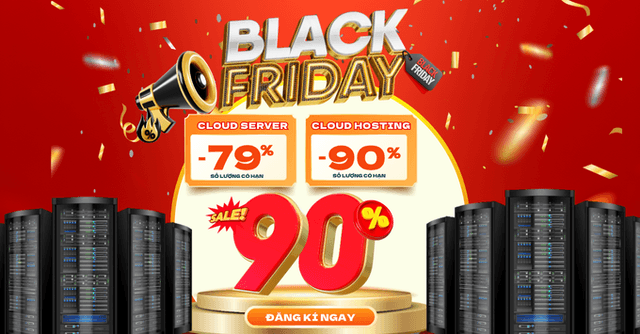 BLACK FRIDAY – MUA CLOUD GIẢM ĐẾN 90