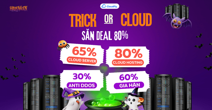 TRICK OR CLOUD  SĂN DEAL CLOUD ƯU ĐÃI 80