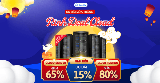 ƯU ĐÃI MÙA TRĂNG  RINH DEAL CLOUD ĐẾN 80
