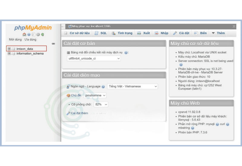backup cơ sở dữ liệu wordpress 2