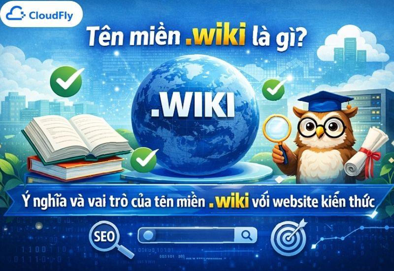 Tên miền wiki là gì Ý nghĩa và vai trò của tên miền wiki với website kiến thức