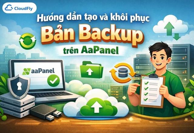 Hướng dẫn tạo và khôi phục bản backup trên AaPanel