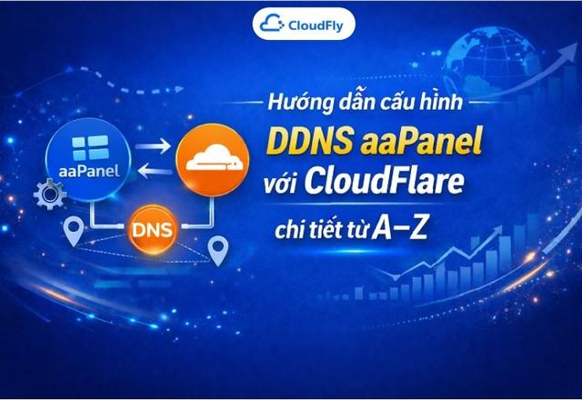 Hướng dẫn cấu hình DDNS aaPanel với CloudFlare chi tiết từ A–Z