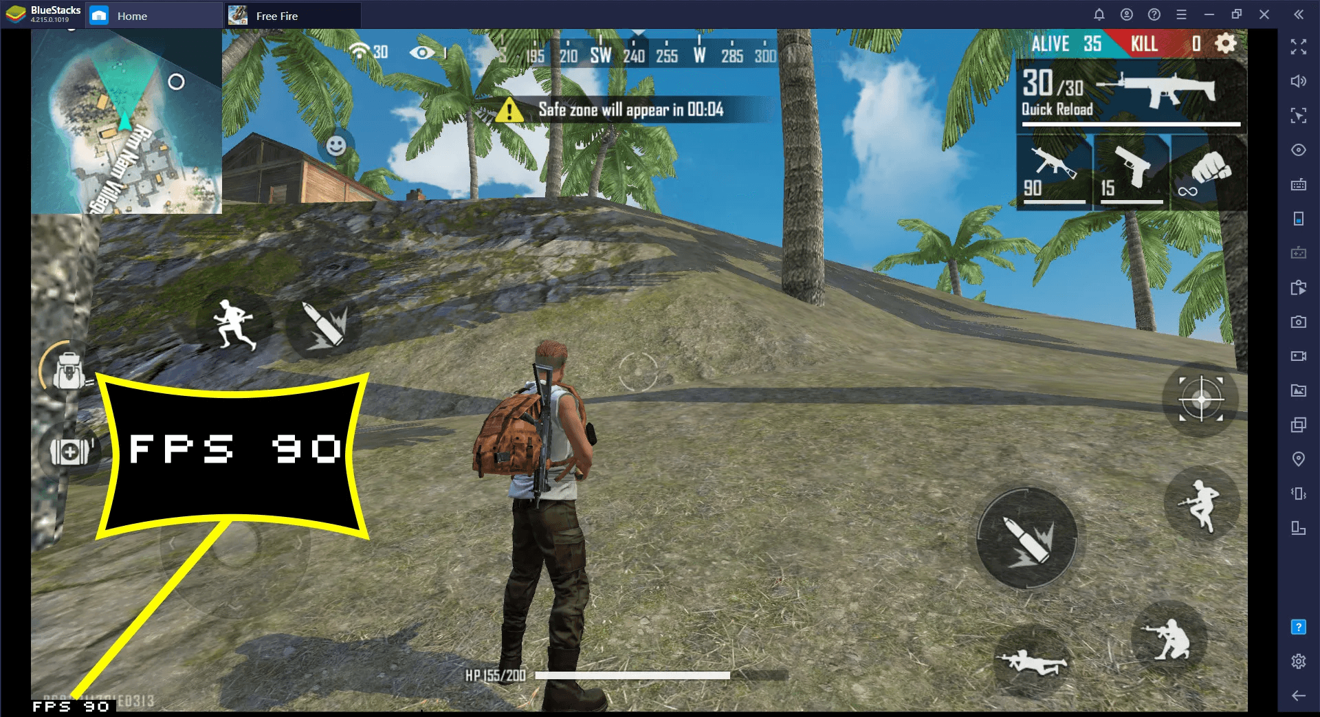 bluestacks 5 fps ổn định, tối ưu