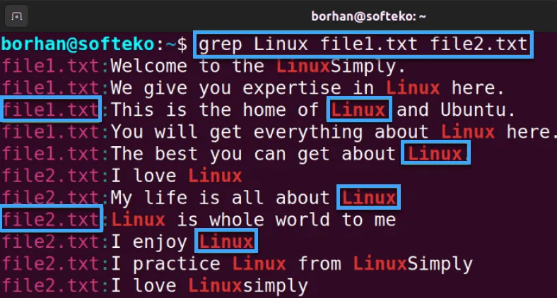 các cách sử dụng lệnh grep 3