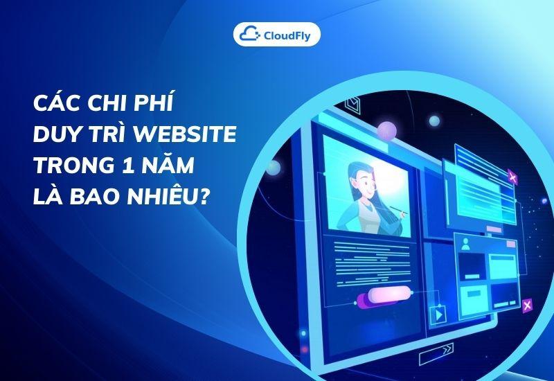 các chi phí duy trì website trong 1 năm là bao nhiêu