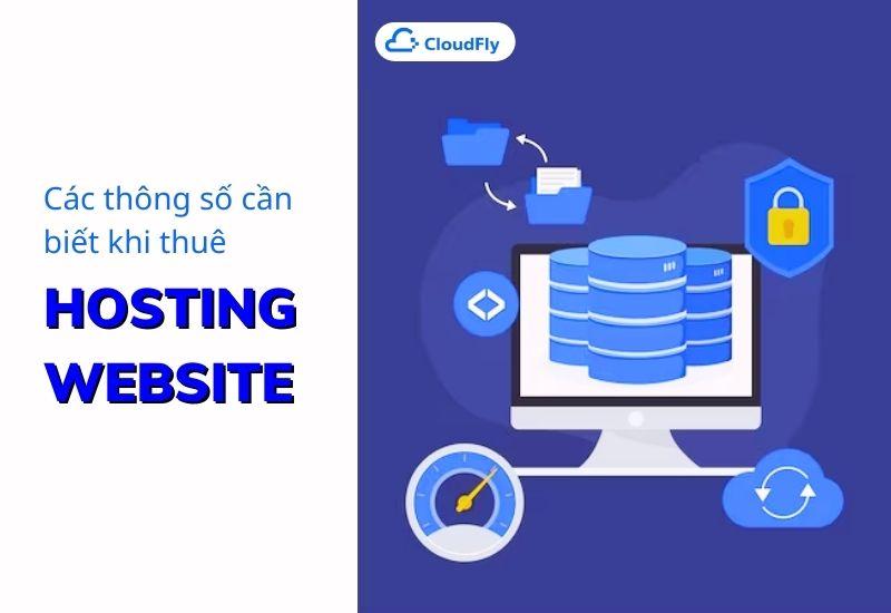 các thông số cần biết khi thuê hosting website