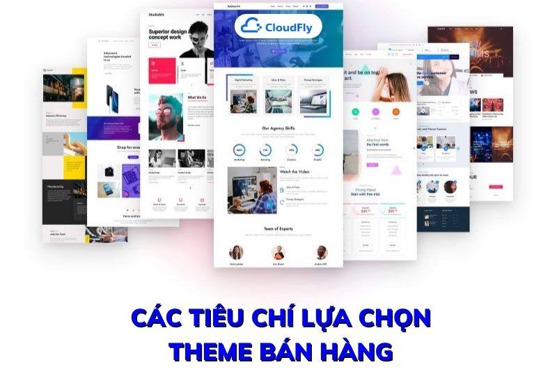 các tiêu chí lựa chọn theme bán hàng