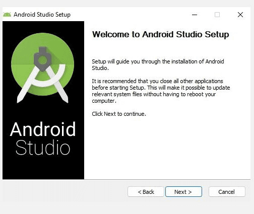 cách cài đặt android studio trên windows