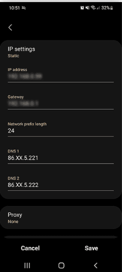 cách cài đặt dns cho router trên điện thoại android 4