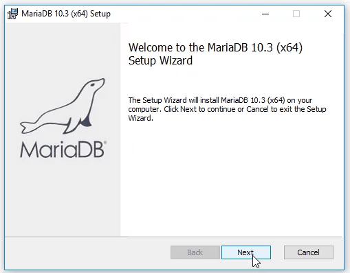 cách cài đặt mariadb trên windows 2