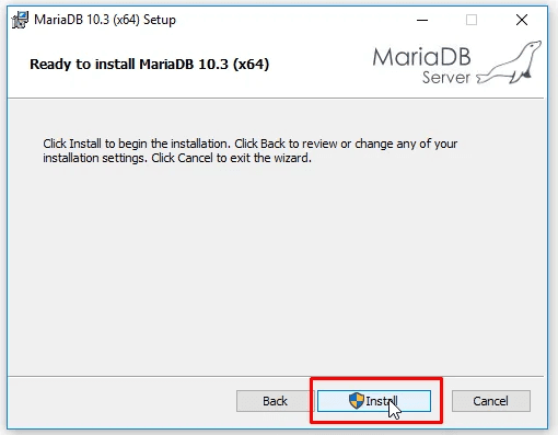 cách cài đặt mariadb trên windows 8