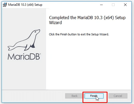 cách cài đặt mariadb trên windows 9