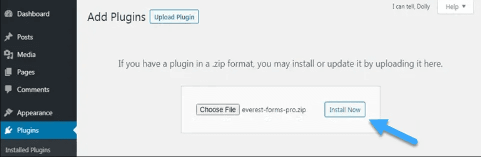 cách cài đặt plugin cho website wordpress 3