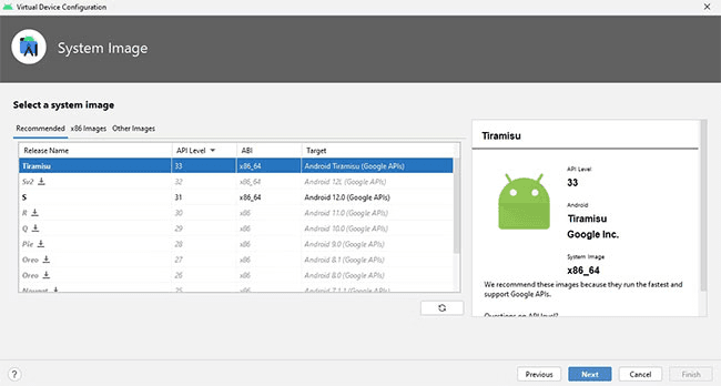 cách cài đặt trình giả lập android 13 trên windows 2