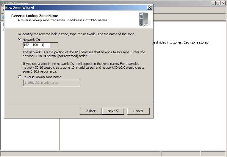 cách cài đặt và cấu hình dns server 2008 15