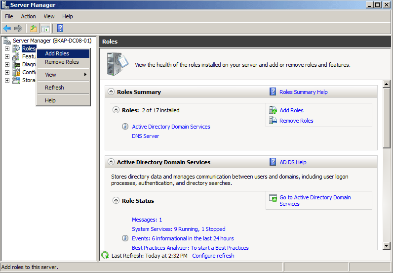 cách cài đặt và cấu hình dns server 2008 2