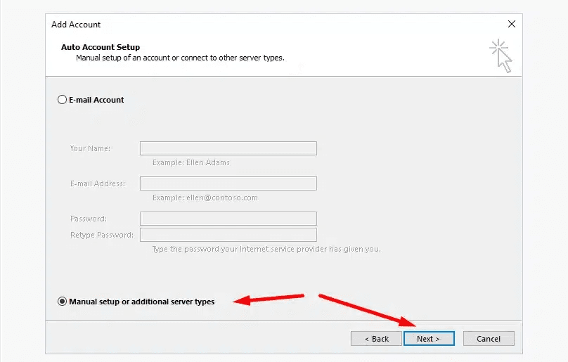 cách cài đặt zimbra mail trên outlook 1