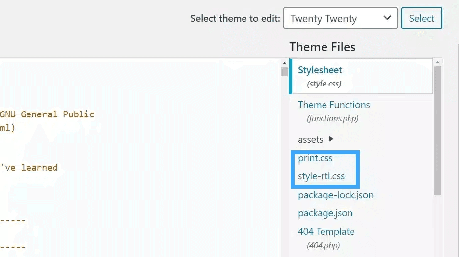 cách chỉnh sửa code css và php trong wordpress 2