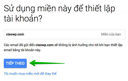 cách đăng ký email doanh nghiệp miễn phí với gsuite