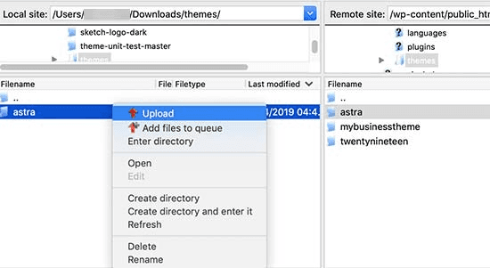 cách giữ nguyên các tùy chỉnh khi update giao diện wordpress 3