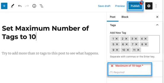 cách hiển thị tag trong wordpress