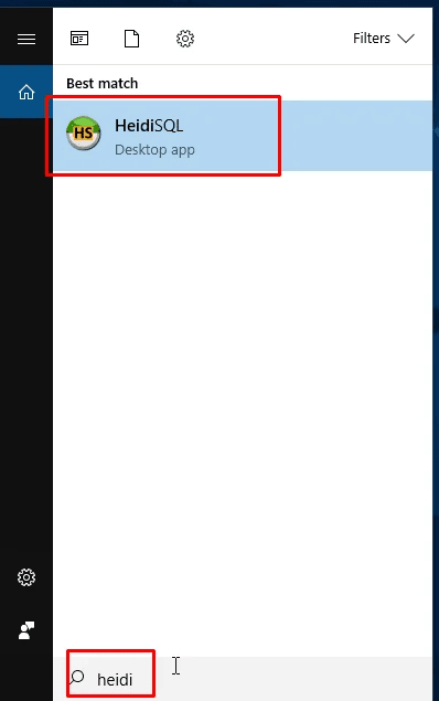 cách kết nối mariadb trên windows 1