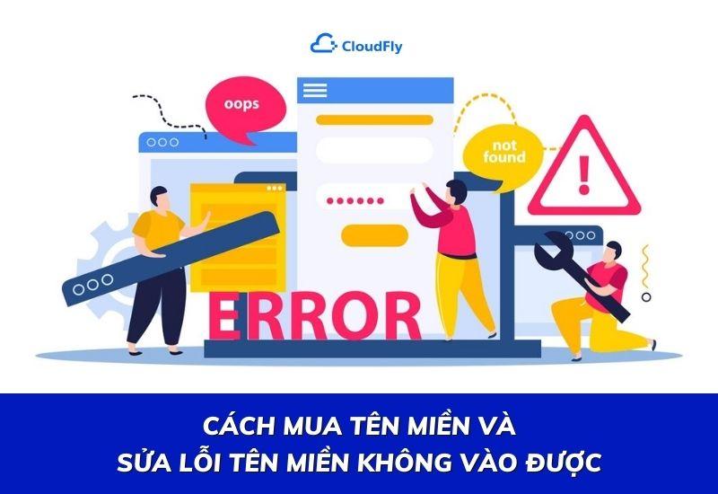 cách mua tên miền và sửa lỗi tên miền không vào được