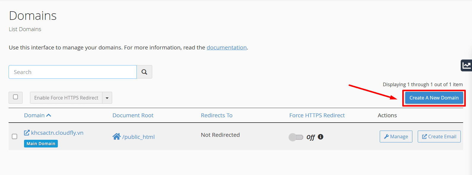 cách sử dụng cpanel với giao diện jupiter 1