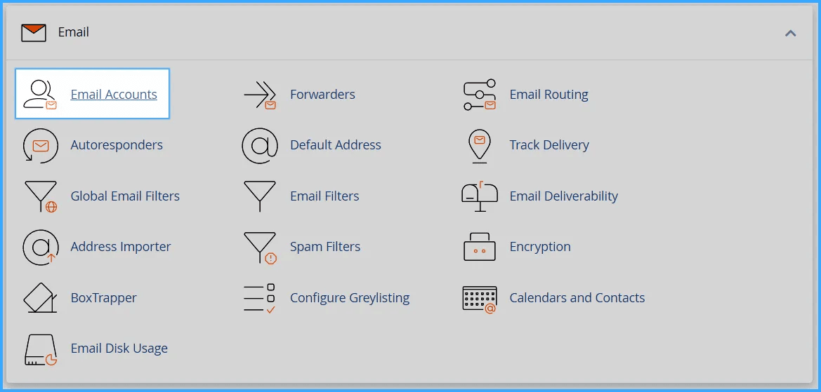 cách sử dụng cpanel với giao diện jupiter 15