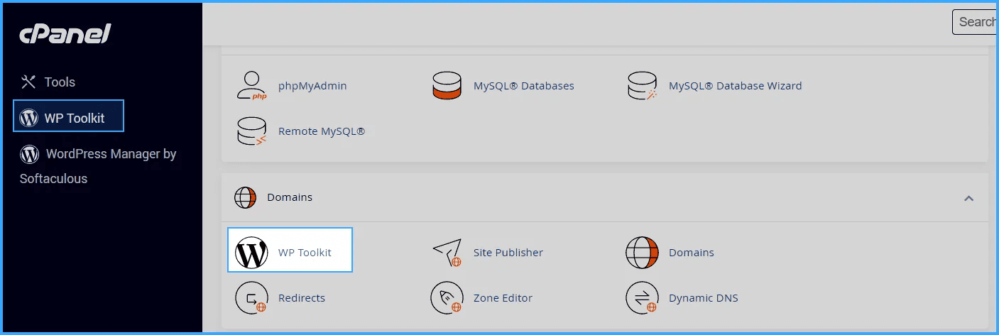 cách sử dụng cpanel với giao diện jupiter 20