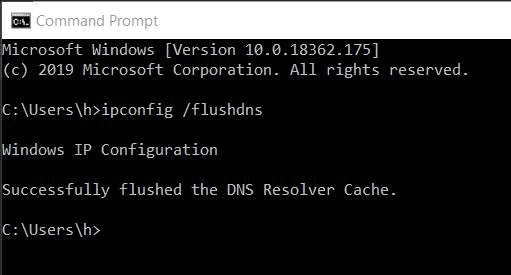 cách sửa lỗi dns_probe_finished_nxdomain win