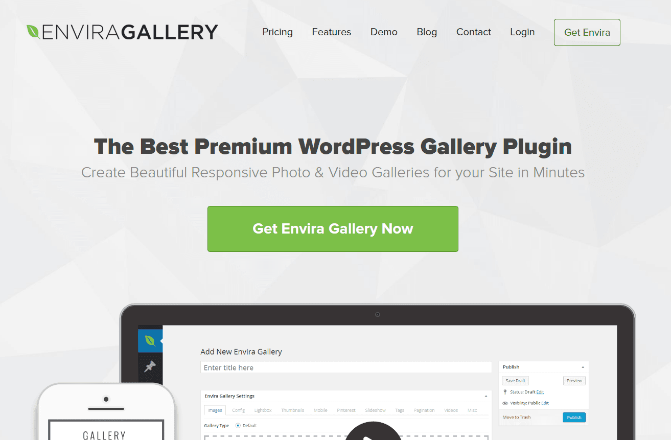 cách tạo image gallery trong wordpress bằng envira gallery 1