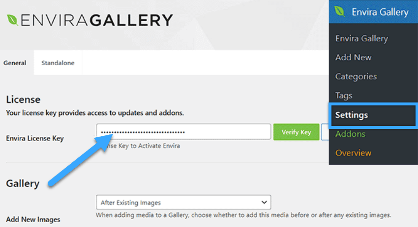 cách tạo image gallery trong wordpress bằng envira gallery 2