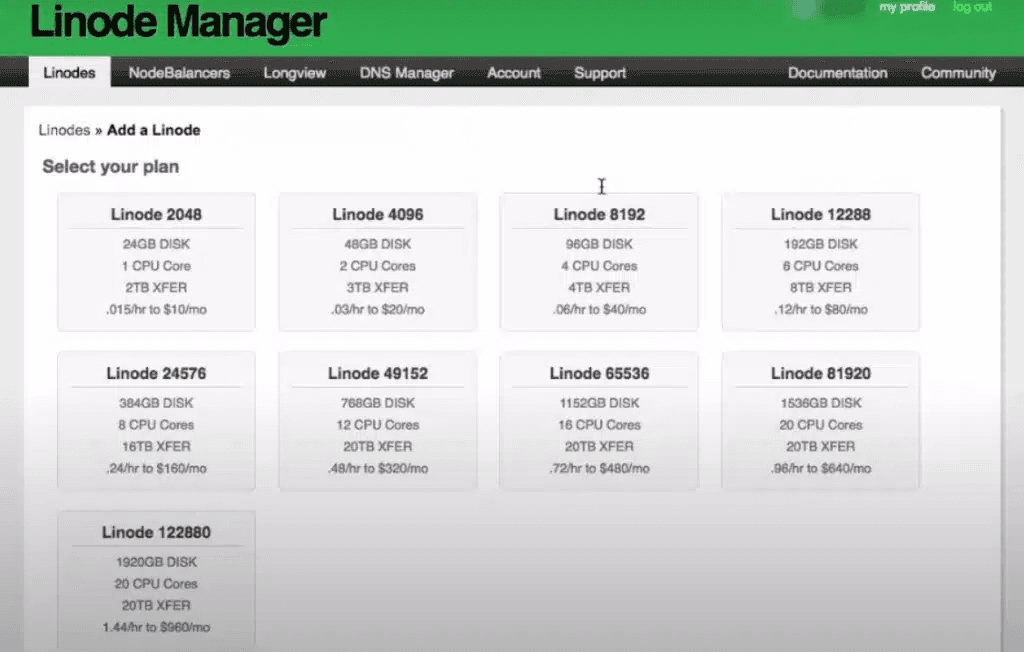 cách tạo vps linode