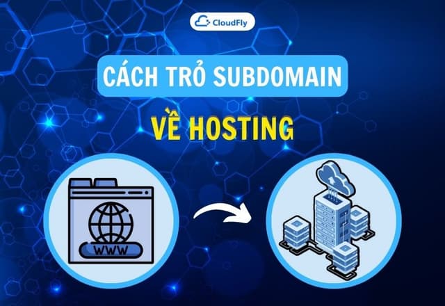 Hướng Dẫn Cách Trỏ Subdomain Về Hosting
